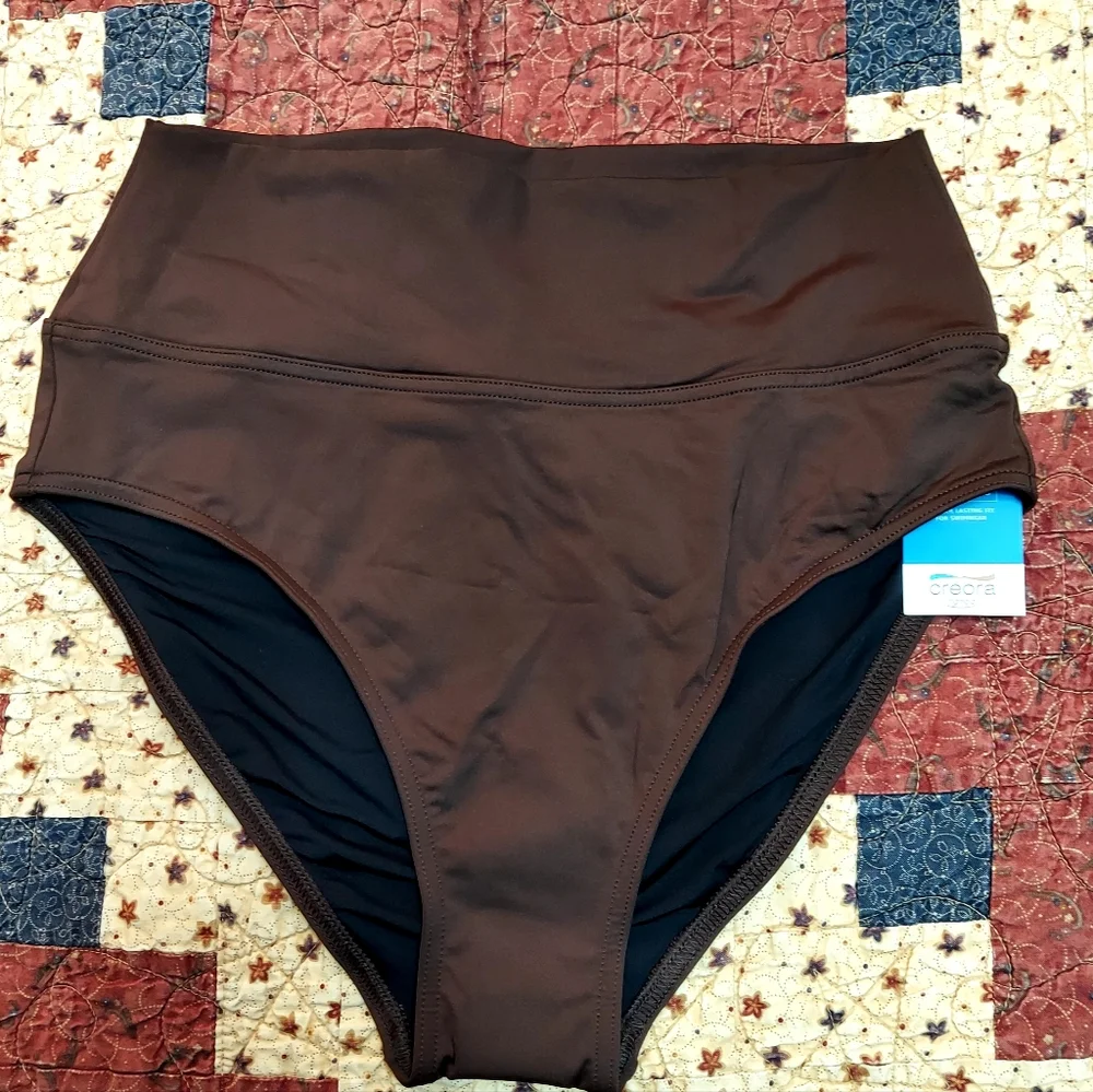 NWT Land's End Tankini Set Top Size 10-12 Bottoms Size 8